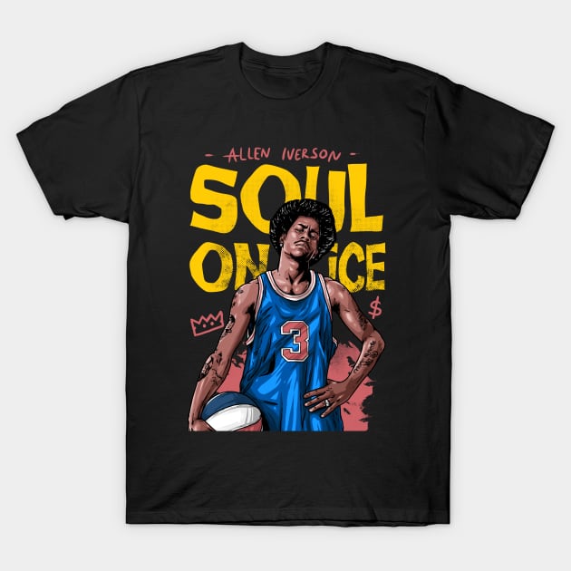 Iverson soul on ice T-Shirt by soponyono